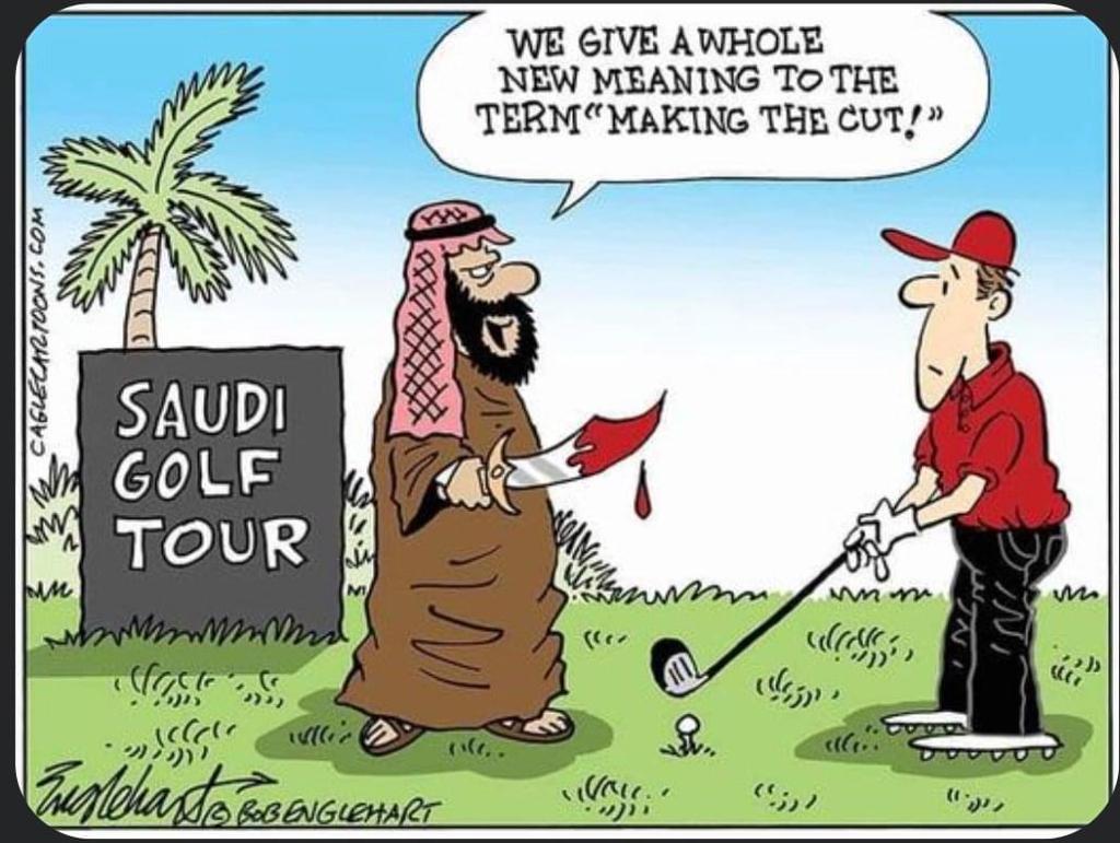Saudi Arabia Ignites Golf War Through Sportswashing Showcasing Who Prefers Money Over Human Rights