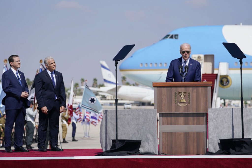 joe Biden in Israel