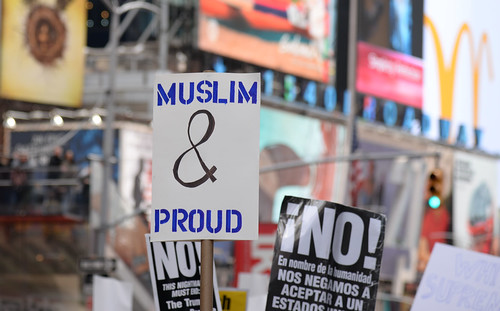 Protesting against Islamophobia