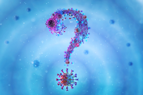 virus in Question mark shape