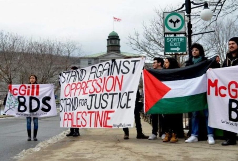 Protest in support in Palestine