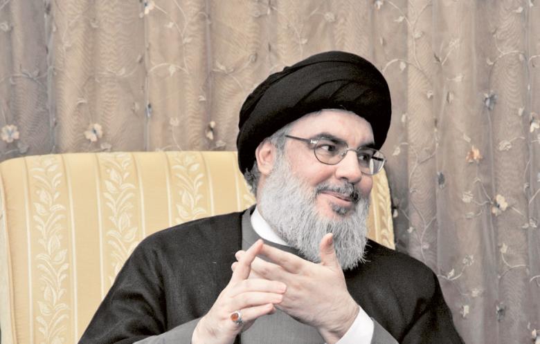 The Secretary-General of Hezbollah Hassan Nasrallah 
