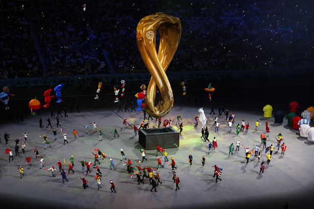 The BBC declined to air the opening ceremony of the World Cup on television on Sunday but rather mentioned human rights and alleged accusations against Qatar.