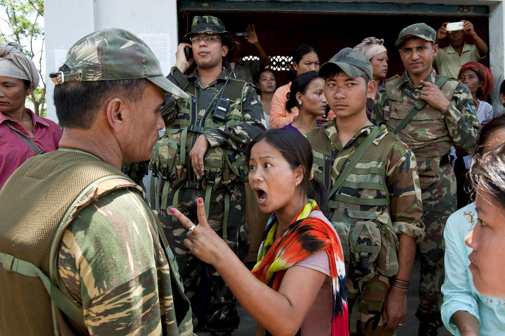 Ethnic violence in India's north-eastern state of Manipur has resulted in at least 54 deaths and 23,000 displaced persons.